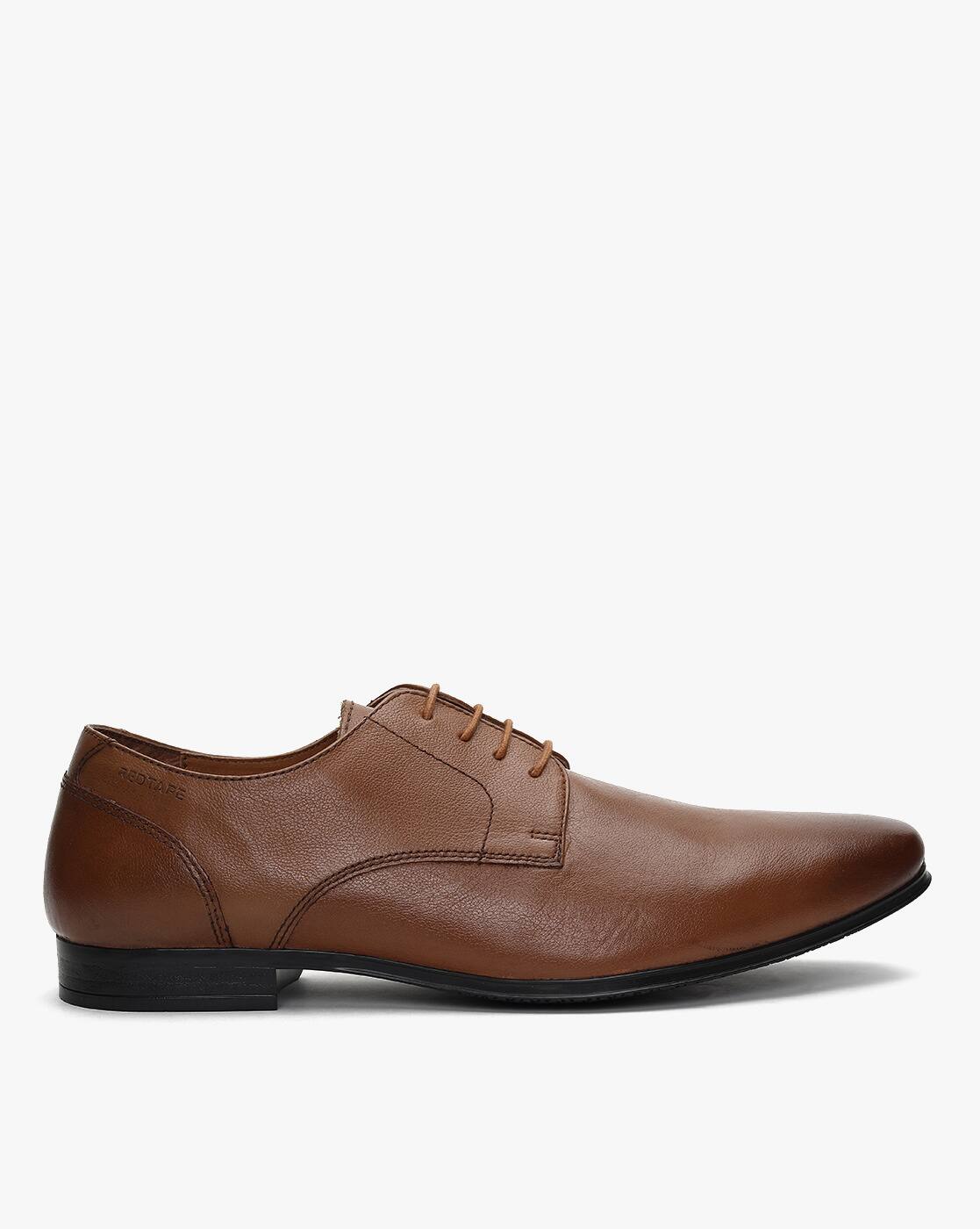 Buy Tan Brown Formal Shoes for Men by 