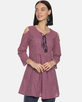 saffron threads kurtis