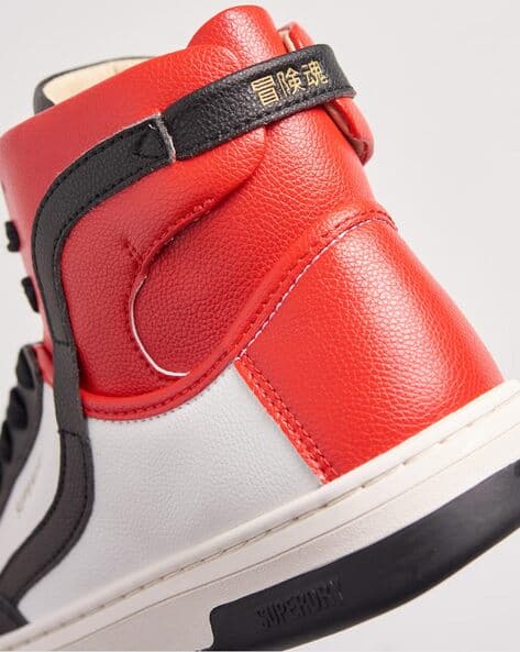 Ajio Basketball Shoe Superdry Vegan Basket Lux Trainers Buy Blue