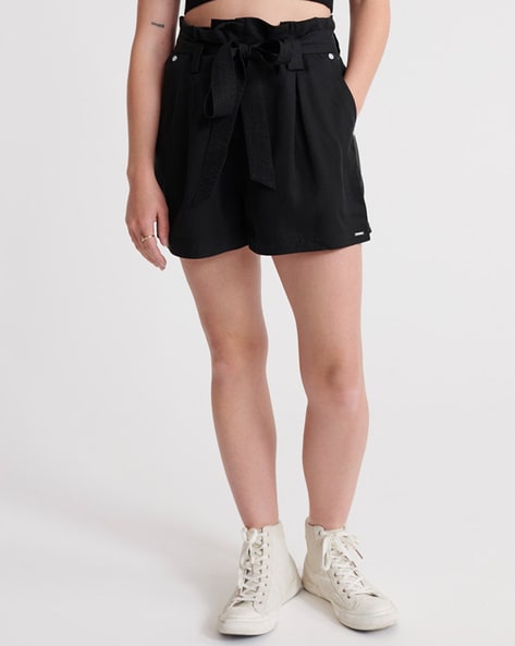 Buy Black Shorts for Women by SUPERDRY Online