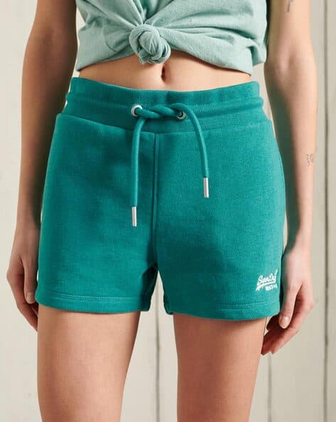 Jersey Shorts with Drawstring Waistband