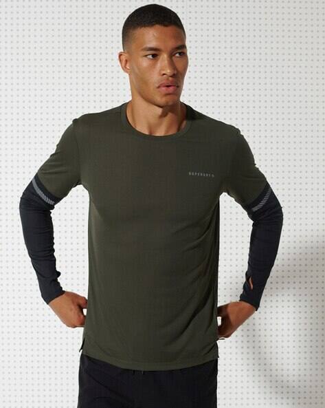 Feather Weight Run Regular Fit Crew-Neck T-Shirt