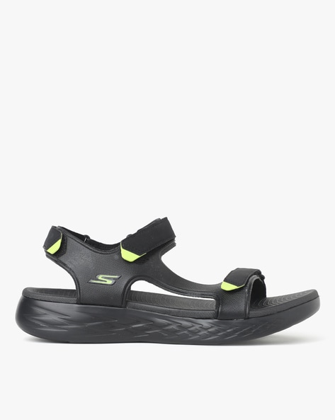 Buy Black Sandals for Men by Skechers |