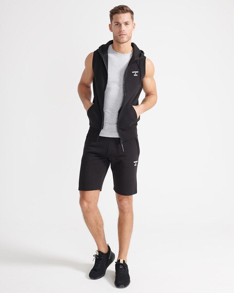 Superdry 2025 sleeveless hoodie