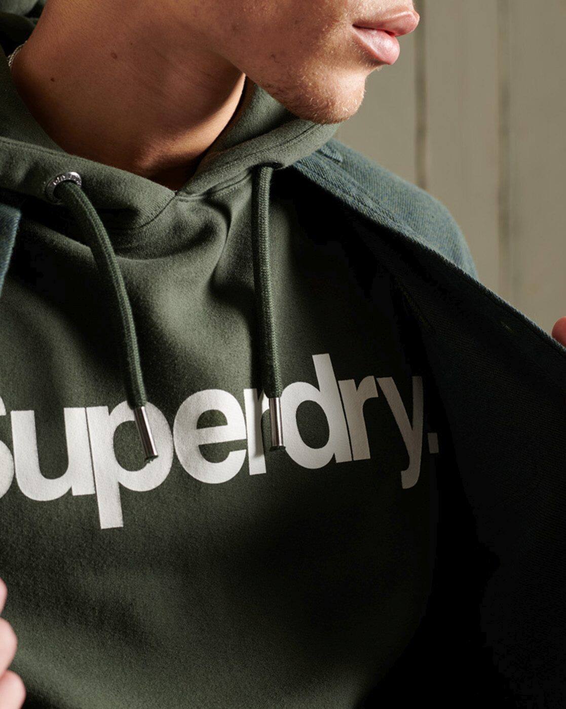 Buy Green Sweatshirt u0026 Hoodies for Men by SUPERDRY Online | Ajio.com