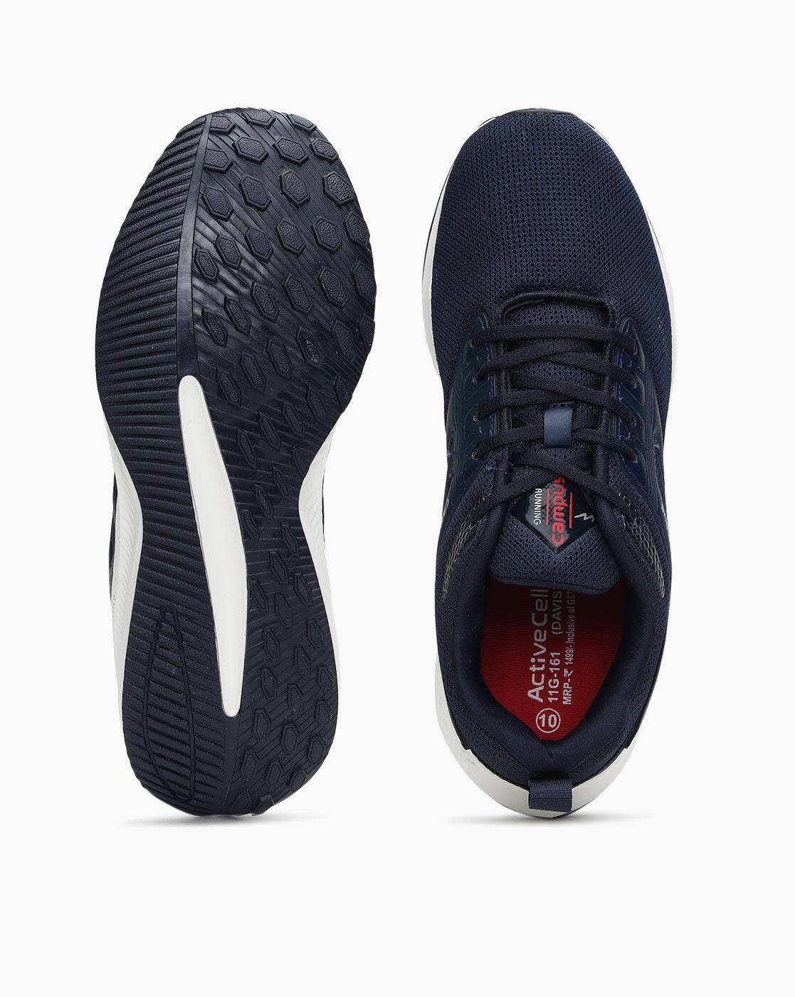 Buy Navy Blue Sports Shoes for Men by 