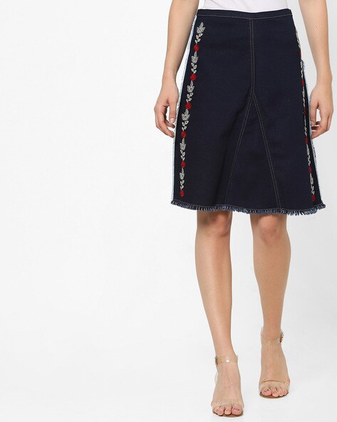 women's embroidered skirt