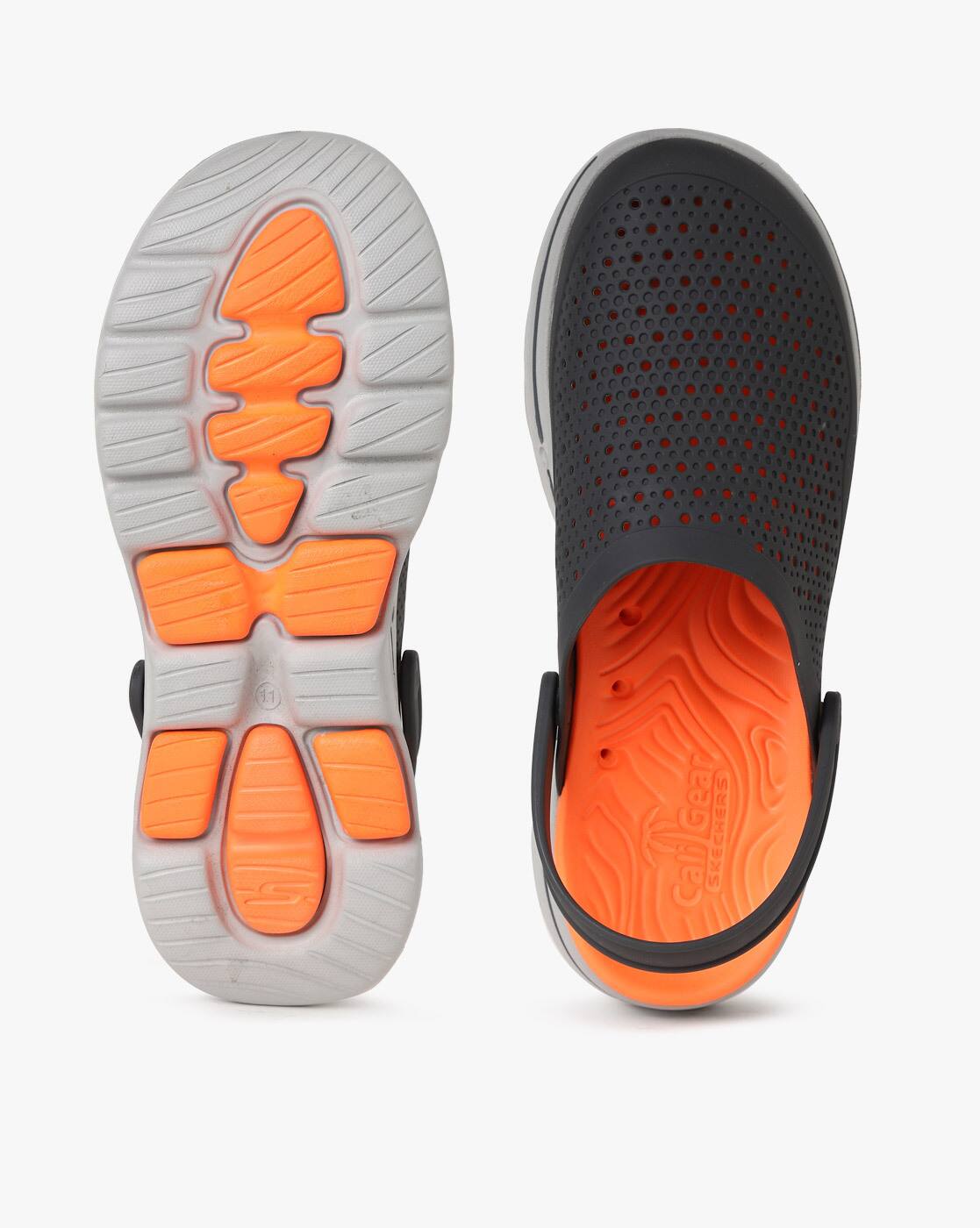 Buy Dark Grey Sandals for Men by Skechers Online