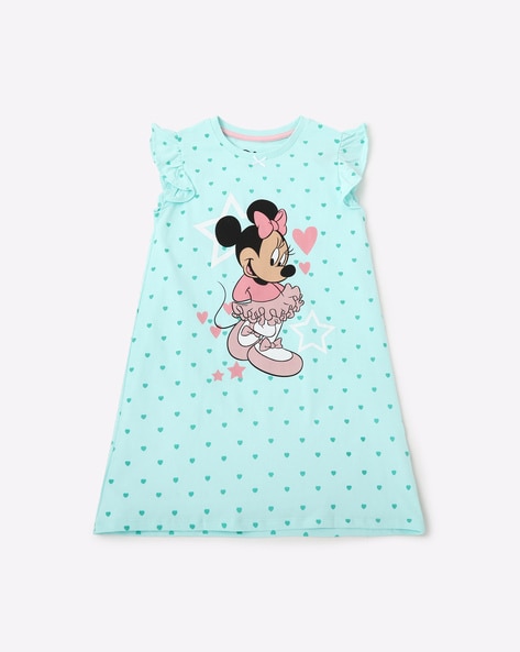 minnie mouse with blue dress