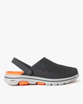 Buy Dark Grey Sandals for Men by Skechers Online Ajio