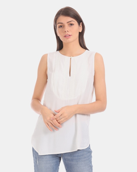 Buy White Tops for Women by GAP Online