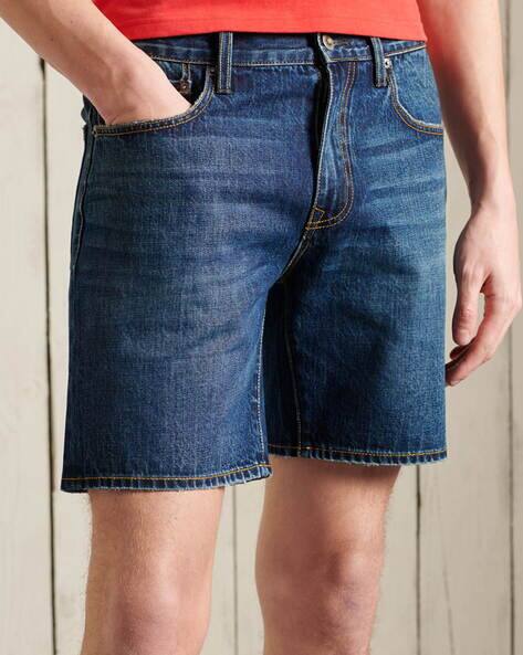 Buy Blue Shorts \u0026 3/4ths for Men by 