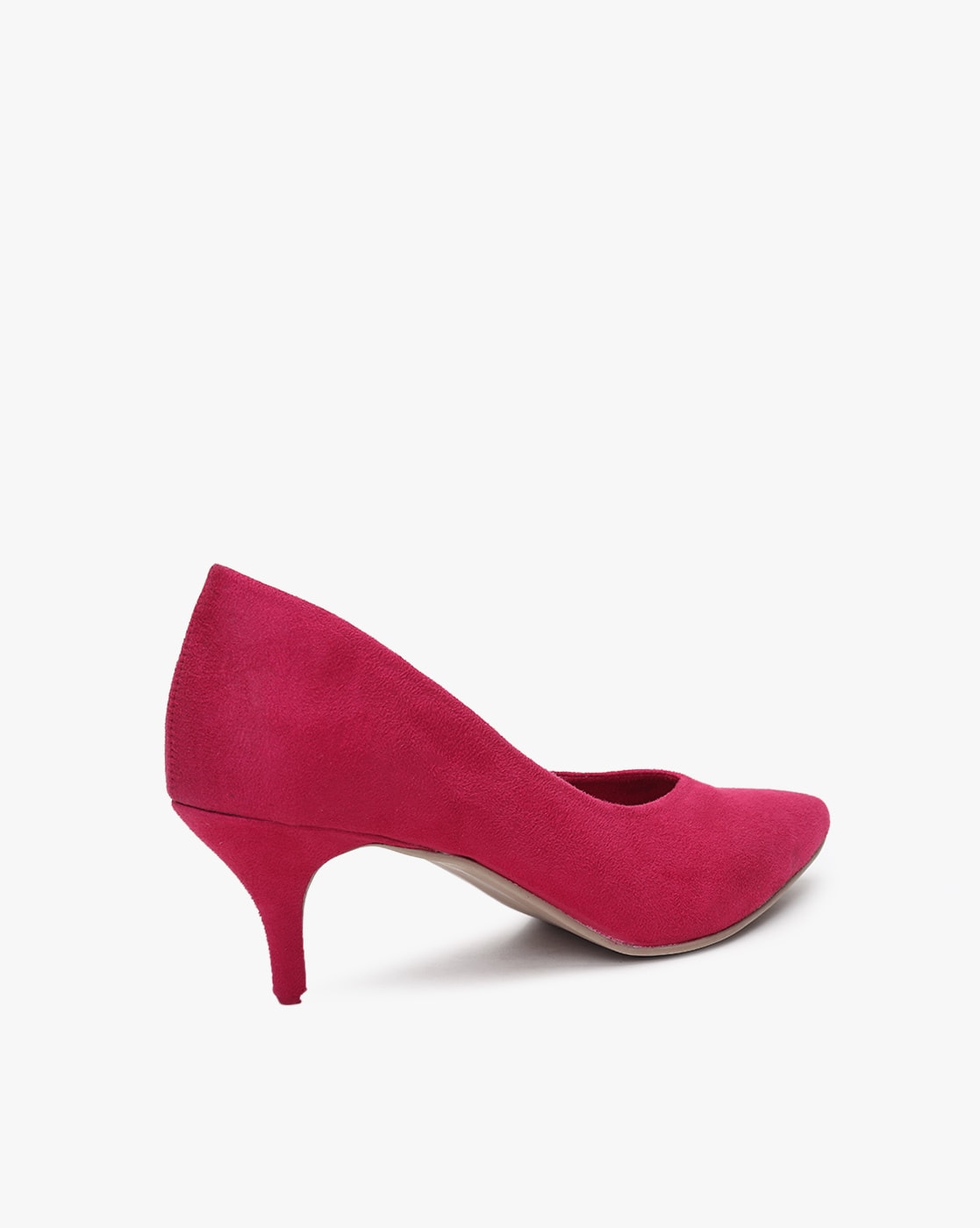 fuschia low heels