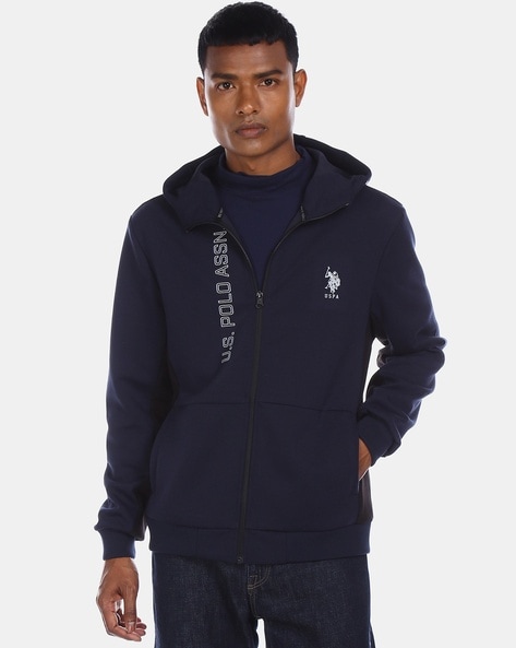 us polo hooded sweatshirt