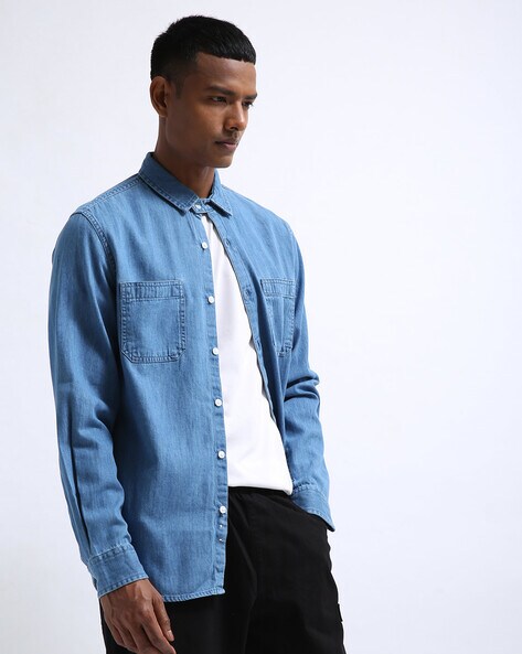 Sawtooth Denim Shirt