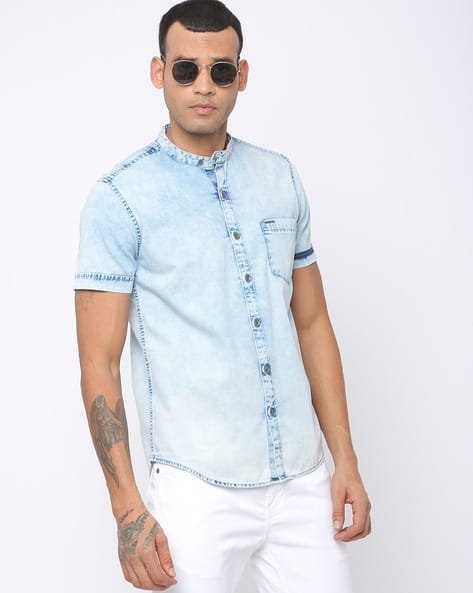 Buy Blue Shirts for Men by Pepe Jeans 