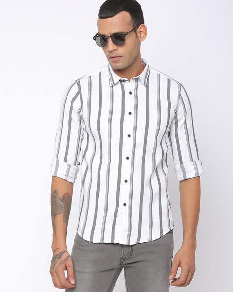 pepe jeans striped shirt