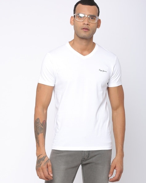 pepe jeans v neck t shirt