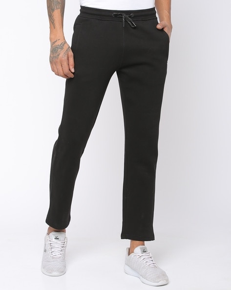 Octave Men Grey Solid Regular Trousers