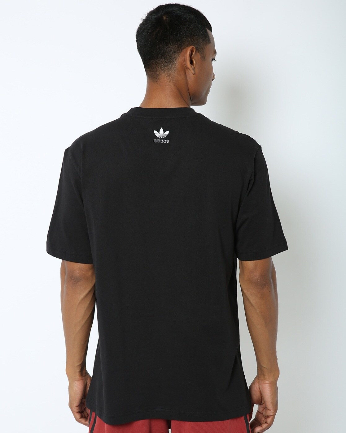  adidas Originals mens Adicolor Classics Trefoil T-shirt T Shirt,  Black/White, 13 Neck US : Clothing, Shoes & Jewelry