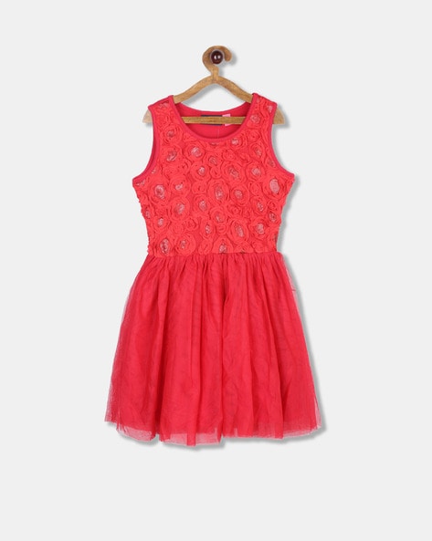 Children's place red on sale dress