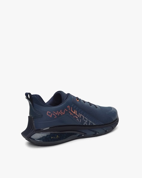 Buy Navy Blue Sports Shoes for Men by 