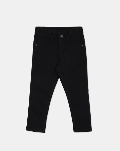 Mid-Rise 5-pocket Jeans