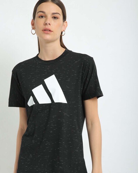 Crew-Neck T-shirt with Placement Print