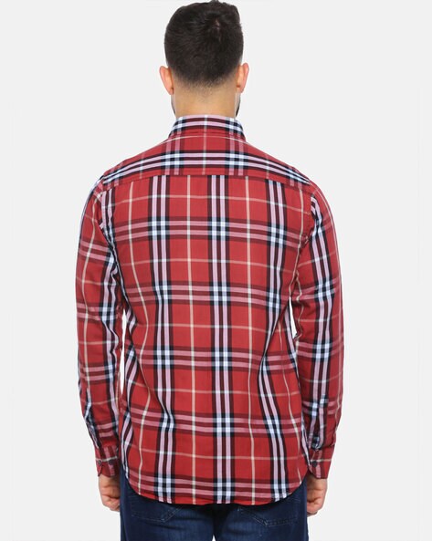 Buy Red Shirts for Men by Campus Sutra Online