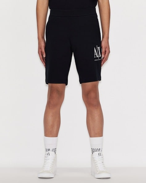 Buy Black Shorts & 3/4ths for Men by ARMANI EXCHANGE Online 