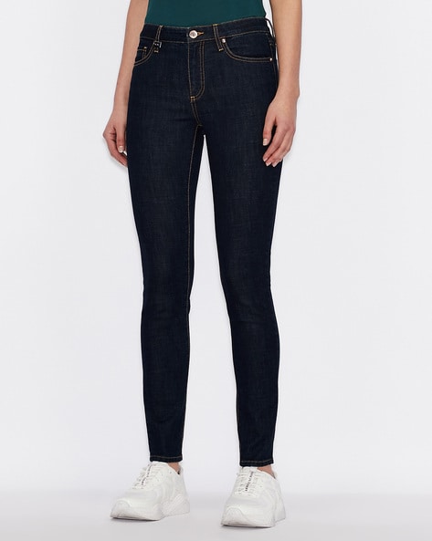 Armani exchange super skinny hot sale jeans