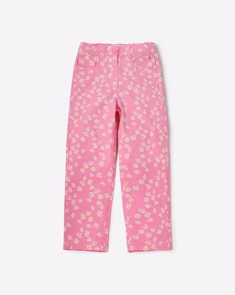 Pink Wide Leg Corduroy Pants - RachelAntonoff.com