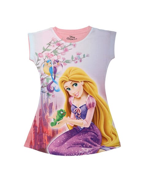 princess print dress