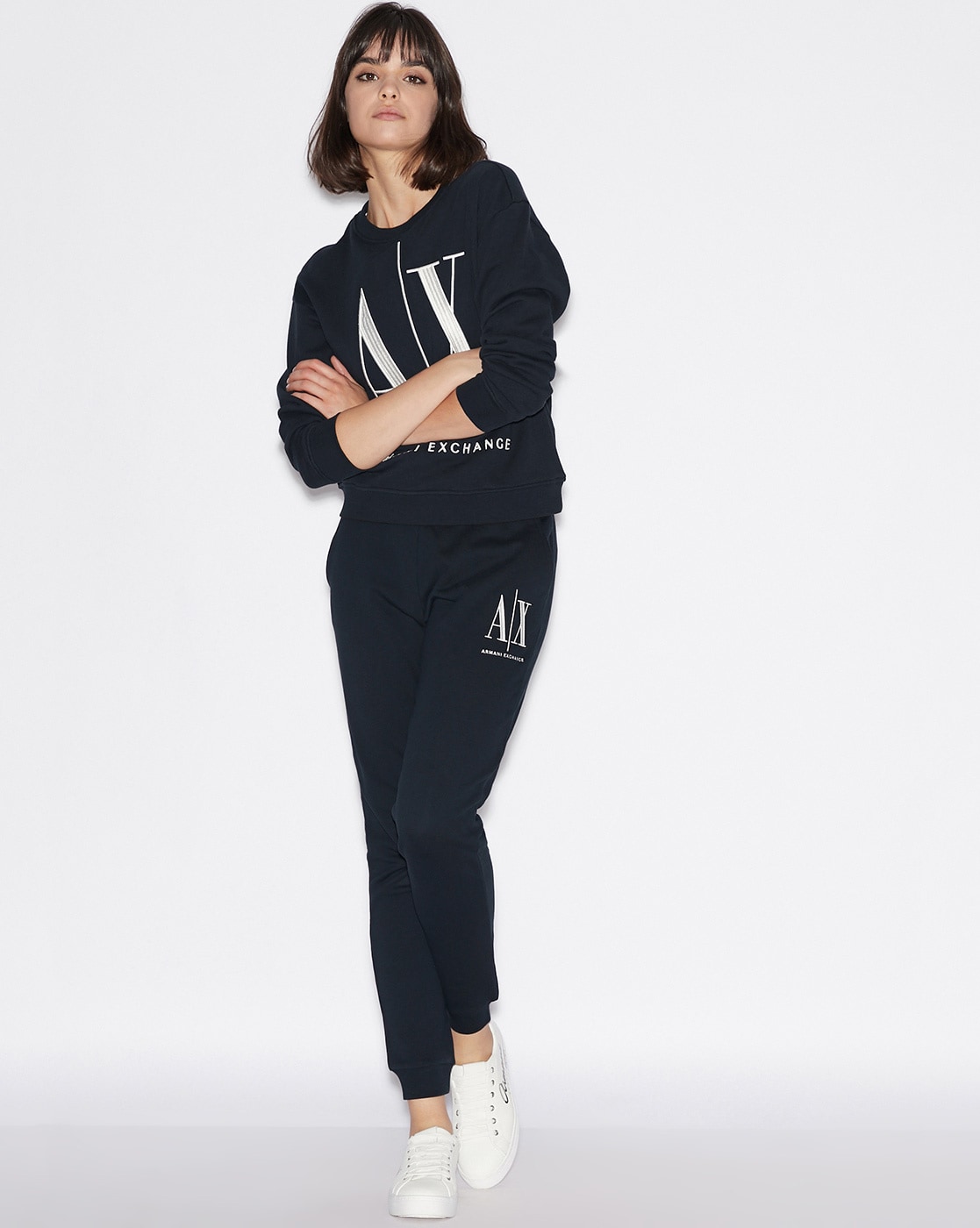 Buy Black Track Pants for Women by ARMANI EXCHANGE Online 