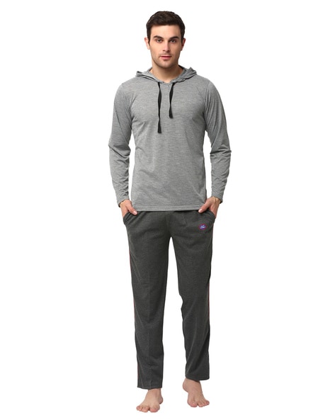 Men's set hoodie + pants - red Z25 | MODONE wholesale - Clothing For Men