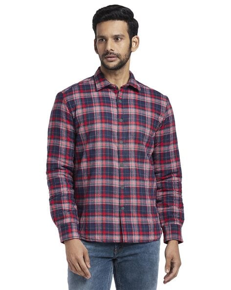 Parx Checked Full Sleeves Shirt