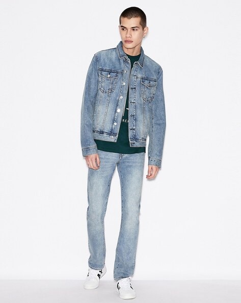 Armani jeans jackets sale mens