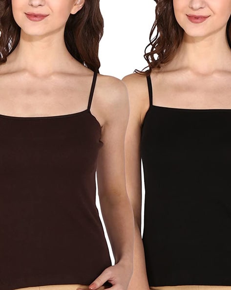 Buy Black Camisoles & Slips for Women by BRALUX Online