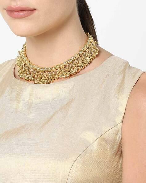 Buy Gold-Toned Necklaces \u0026 Pendants for 
