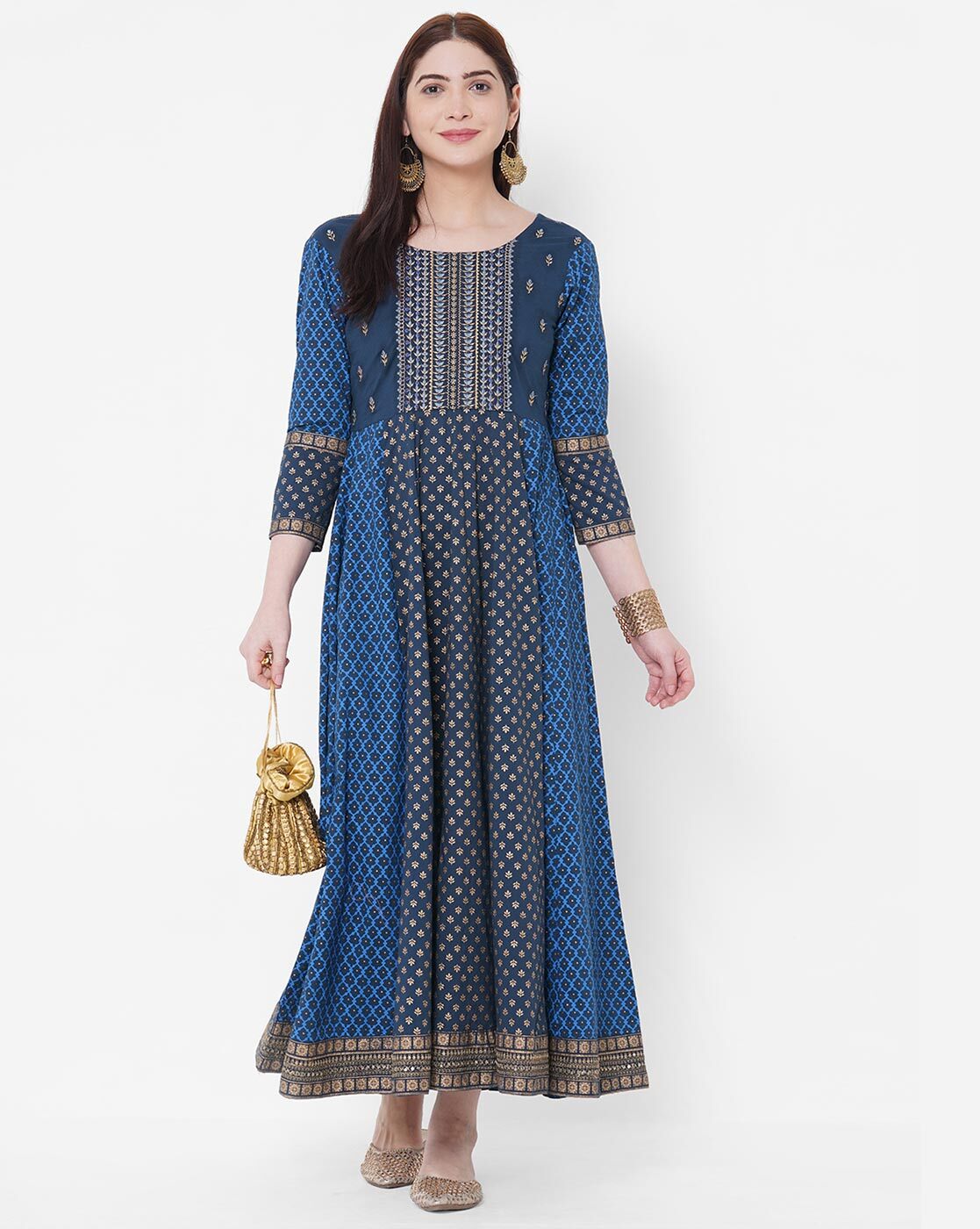 Blue Wedding Salwar Suits for Women: Buy Latest Designs Online | Utsav  Fashion