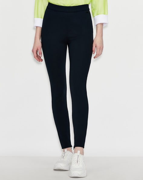 Buy Black Trousers  Pants for Women by ARMANI EXCHANGE Online  Ajiocom