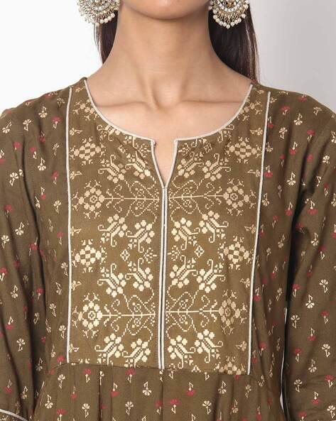 kurta necklines
