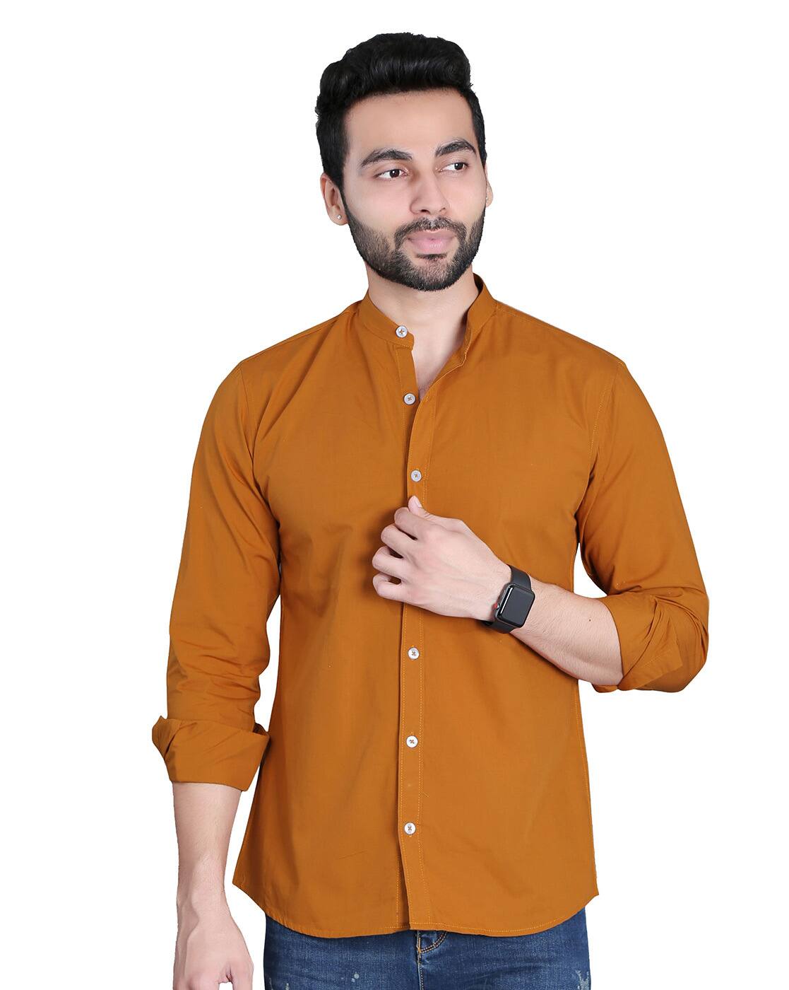 Buy Copper Shirts for Men by 5TH ANFOLD 