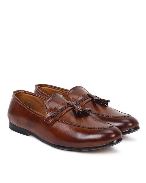 Low-Top Loafers with Tassels