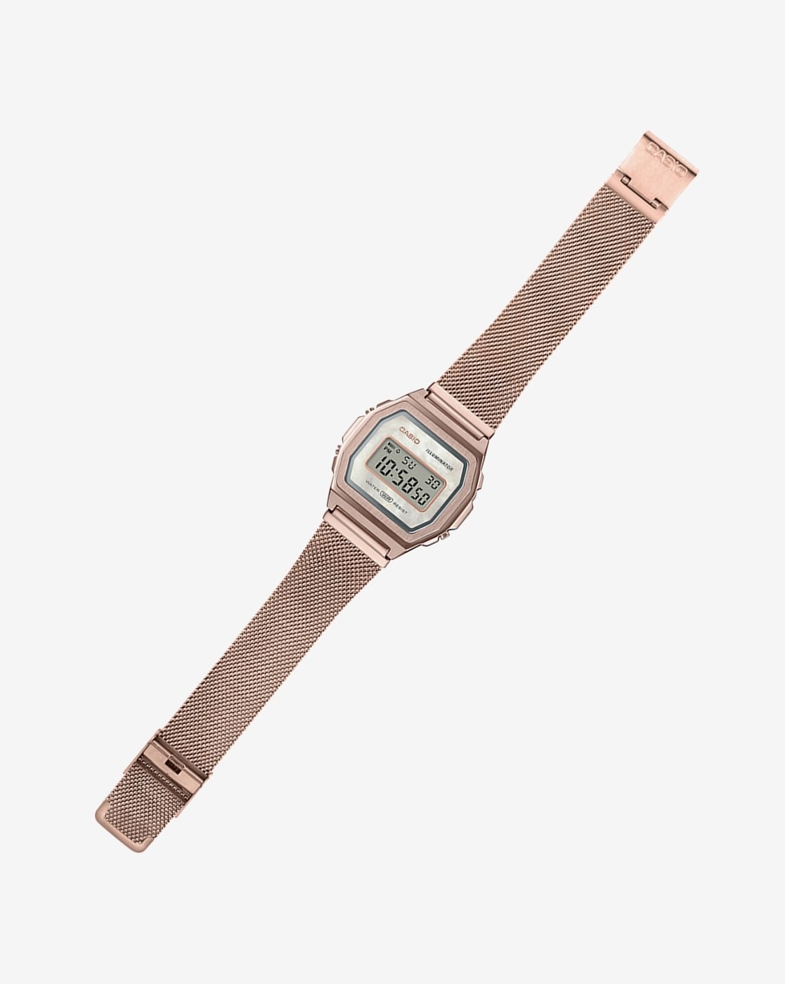 Casio a159 best sale rose gold