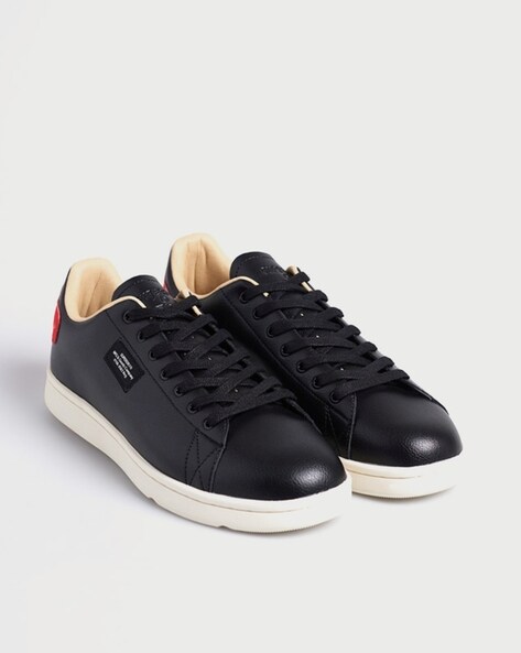 Vintage Lace-Up Tennis Trainers