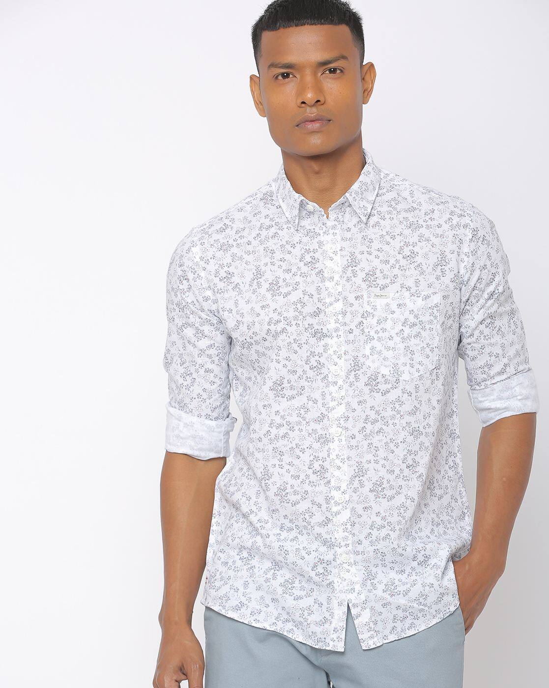 Buy White Shirts for Men by Pepe Jeans 