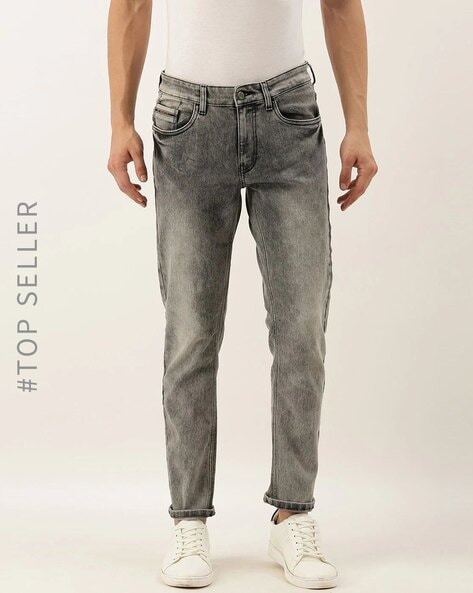 Buy Grey Jeans for Men by The Indian Garage Co Online