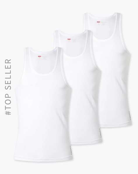 Buy White Vests for Men by LEVIS Online 
