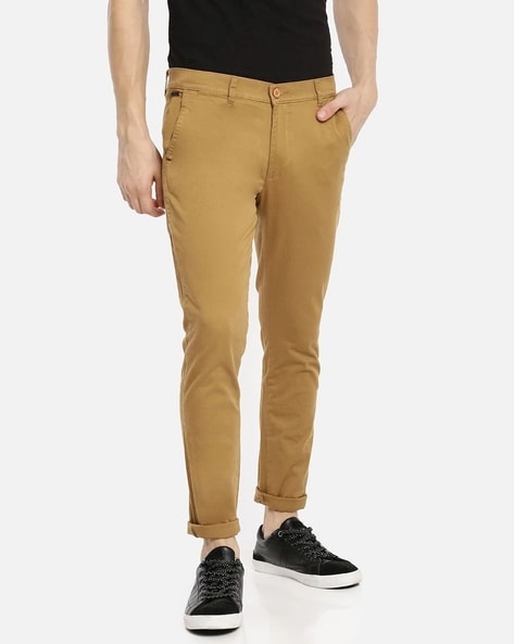 Buy Khaki Trousers  Pants for Men by The Indian Garage Co Online  Ajiocom